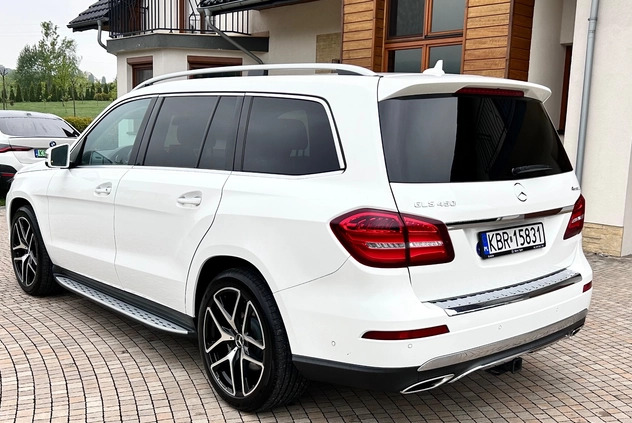 Mercedes-Benz GLS cena 209000 przebieg: 124000, rok produkcji 2018 z Czchów małe 631